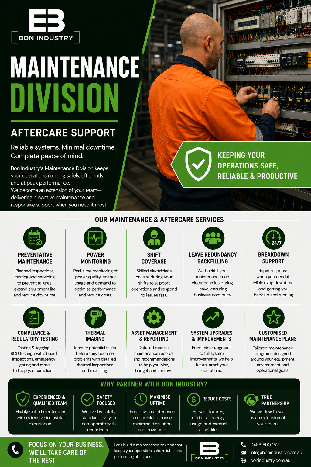 Maintenance flyer